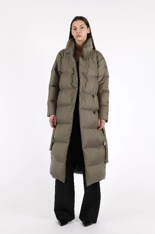 casual oversized shacket for women -DOWN COAT RUA