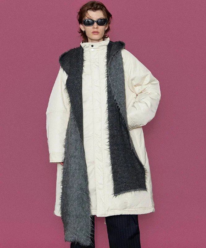 women's teddy bear coat -Puffer Mods Coat