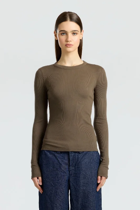 ladies' long sleeve top -Verona Shirt