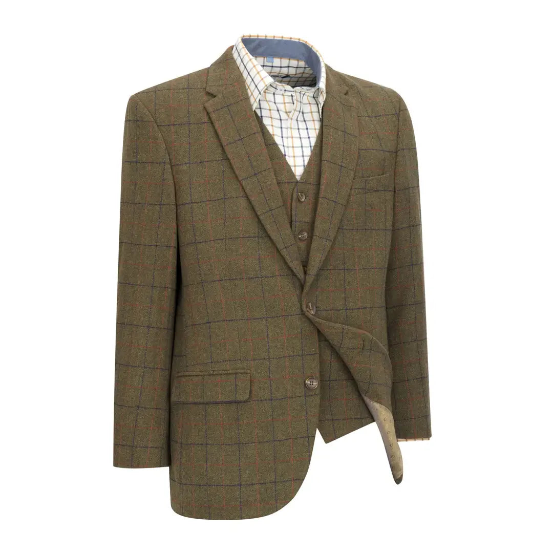 women's relaxed fit blazer -New Forest Premium 100% Wool Tweed Blazer