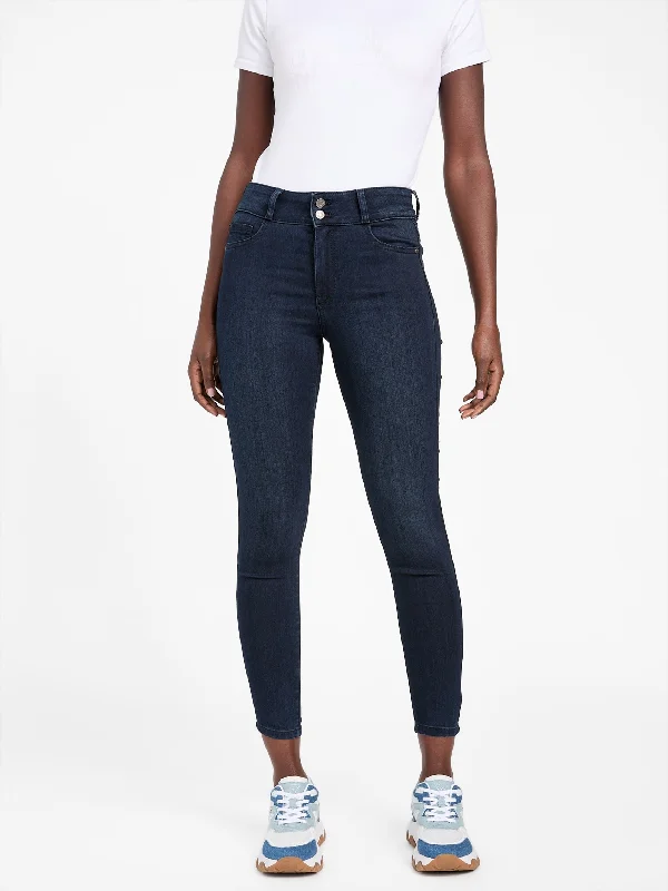 ladies' ultra-high-rise jeans -Eco Emilia High-Rise Skinny Jeans