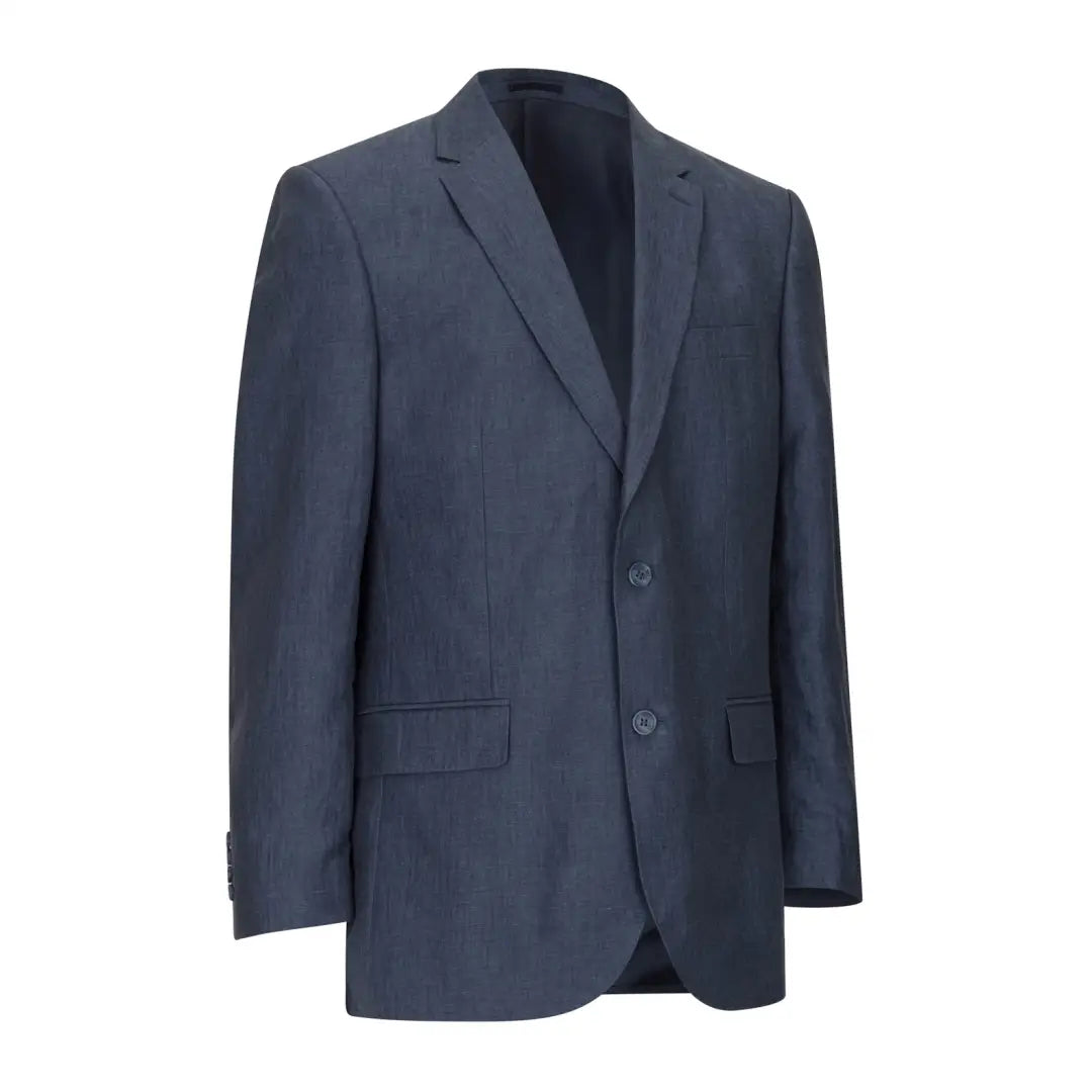 sleek minimalist coat for women -New Forest Linen Blazer