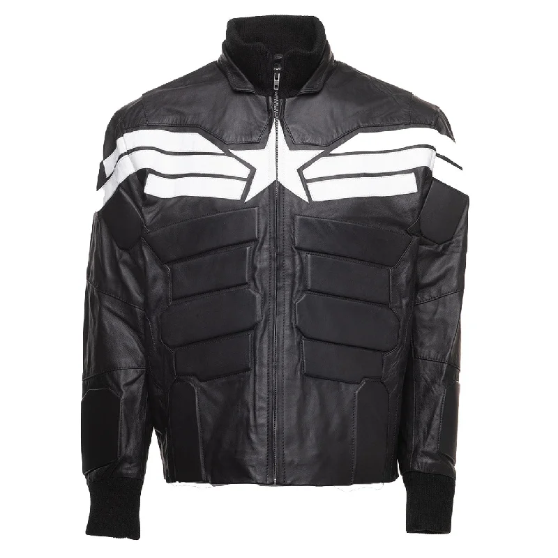 women's thermal long coat -Captain America Winter Soldier Jacket