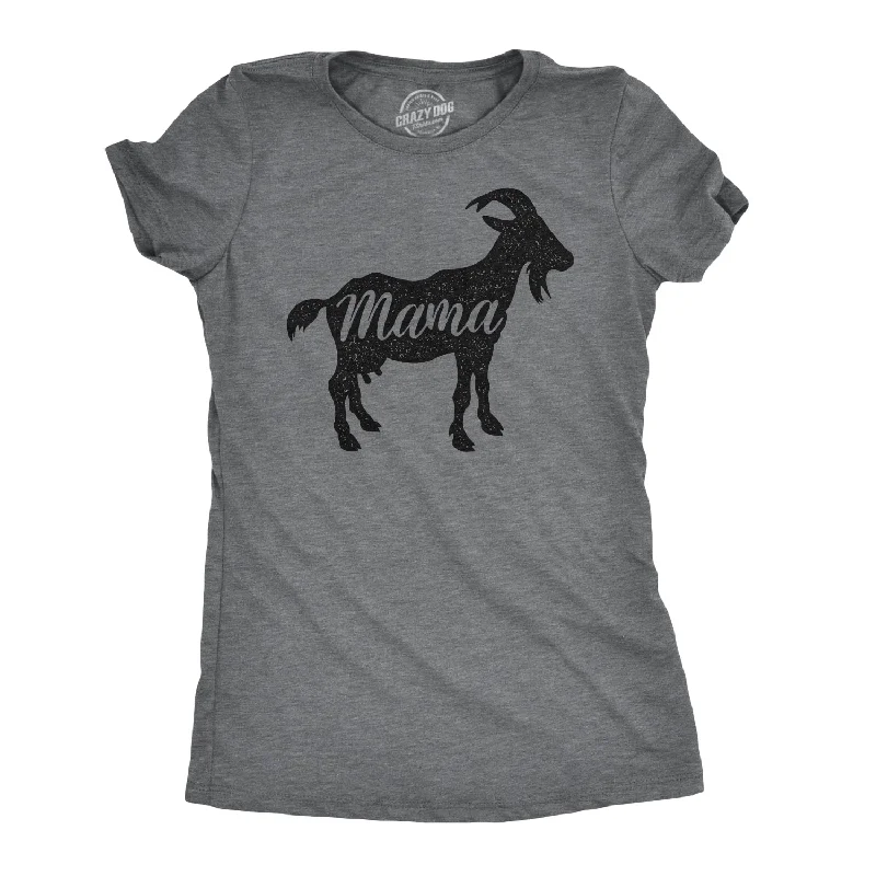 trendy crop top for women -Mama Goat Women's T Shirt