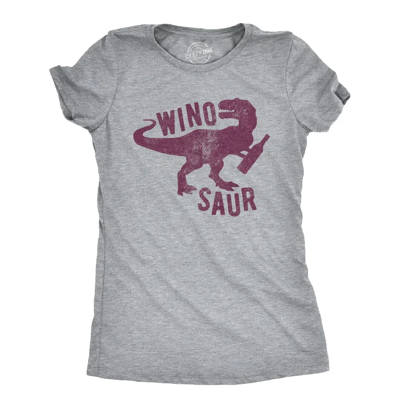 women's sleeveless tank top -Winosaur Women's T Shirt