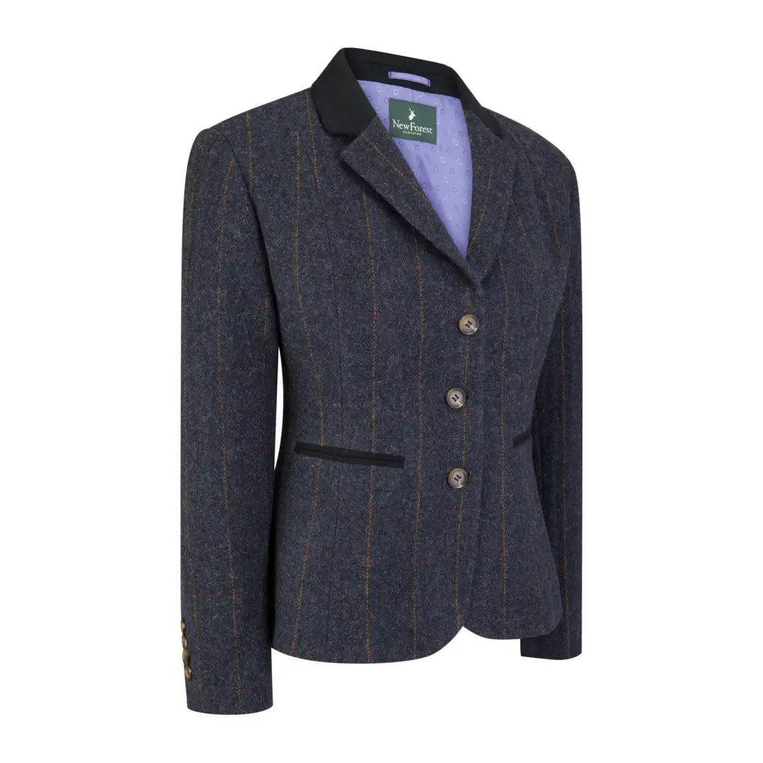 sporty track jacket for women -New Forest Polly Tweed Blazer