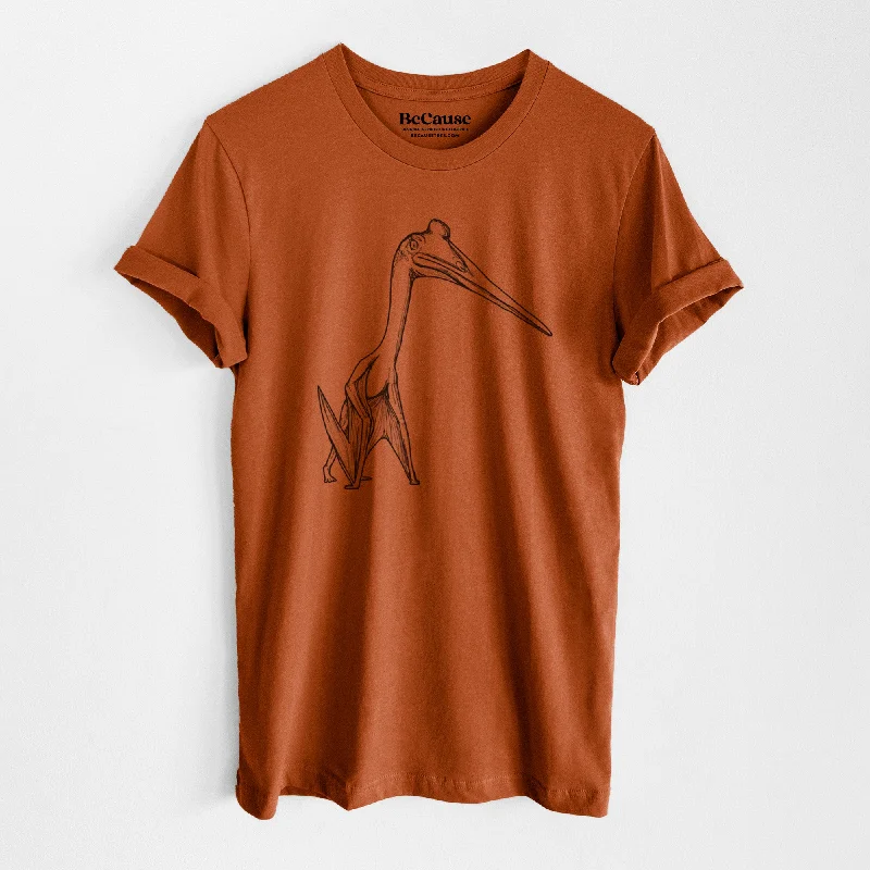 trendy velvet crop top for ladies -Quetzalcoatlus Northropi - Lightweight 100% Cotton Unisex Crewneck