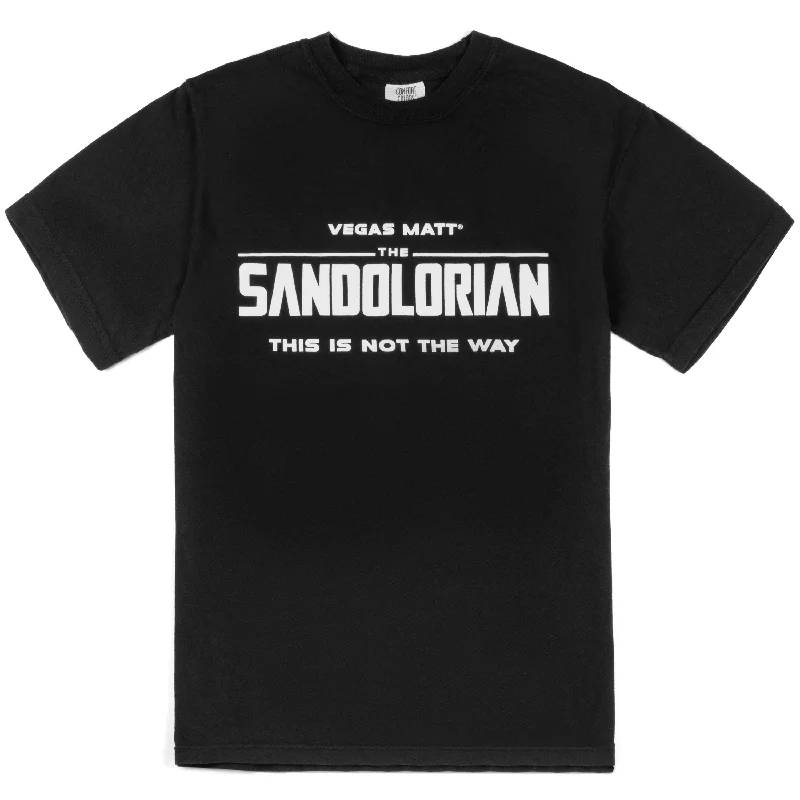 women's fitted long sleeve top -Sandolorian T-Shirt