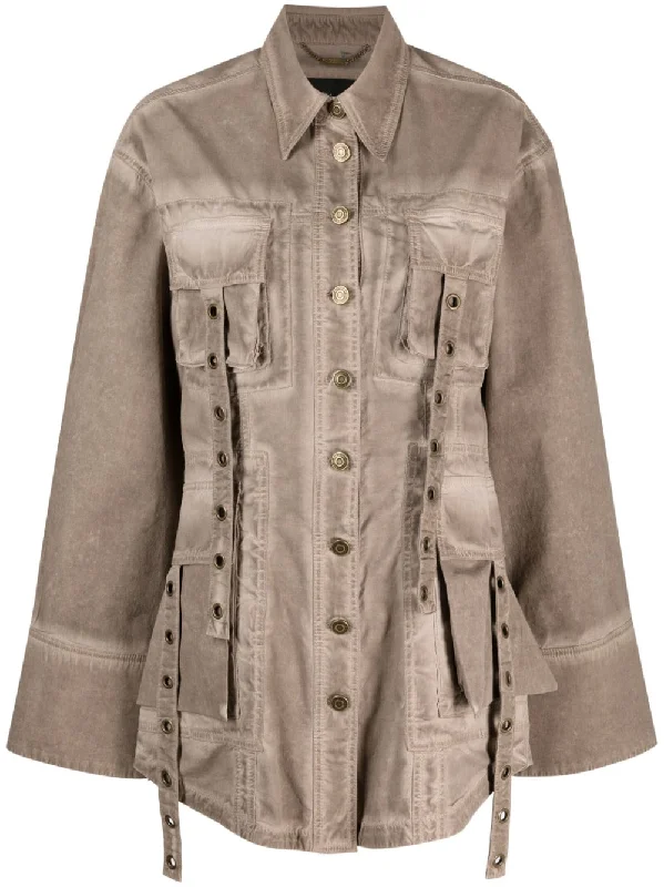 sophisticated evening coat for women -Blumarine Women's Coats