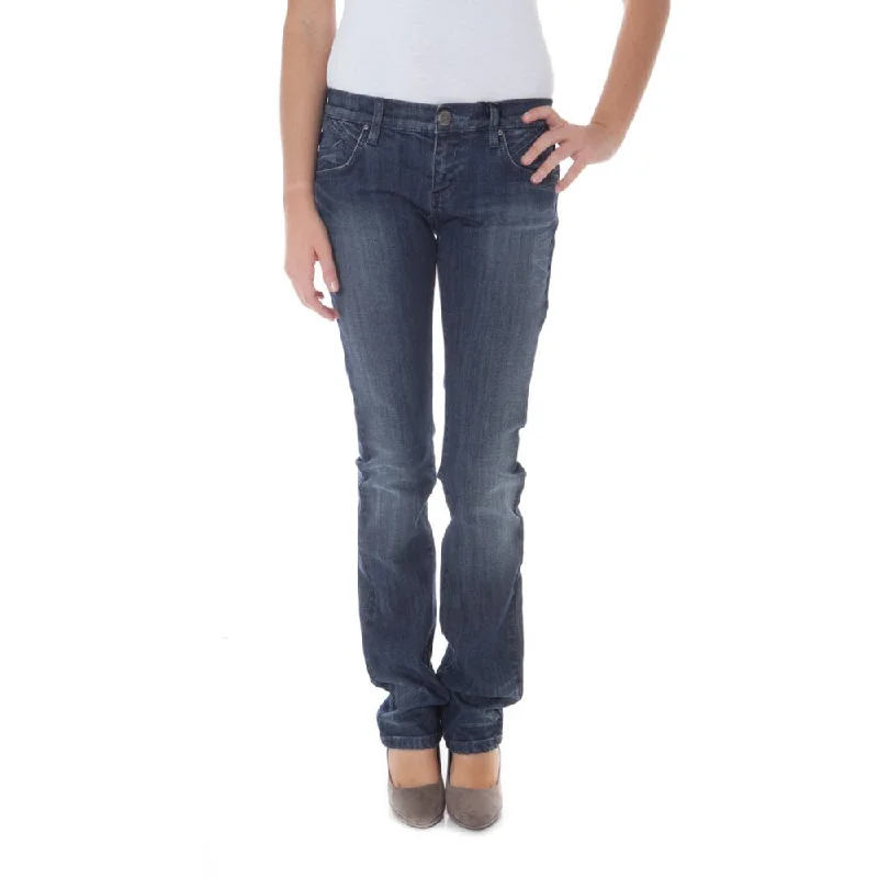 cropped kick-flare jeans for women -Phard  Cotton Jeans & Women's Pant