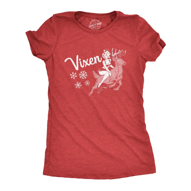 ladies' cowl neck blouse -Vixen Women's T Shirt