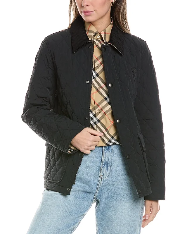 classic women's wool coat -Burberry Jacket