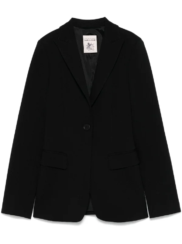 women's classic pea coat -Semicouture Women's Jackets