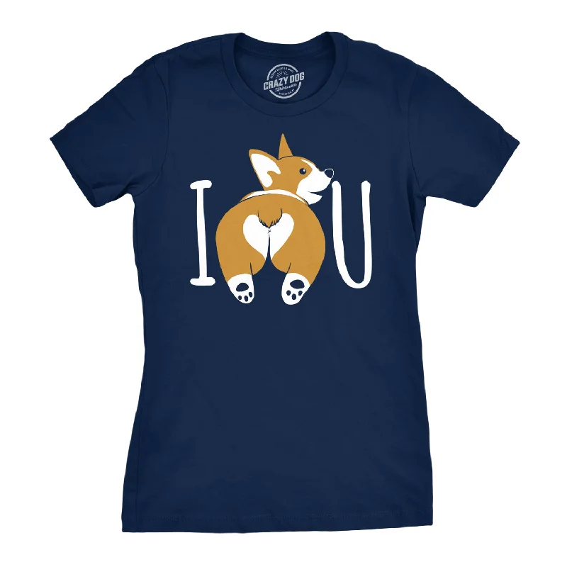 loose-fit linen top for women -I Corgi Butt You Women's T Shirt