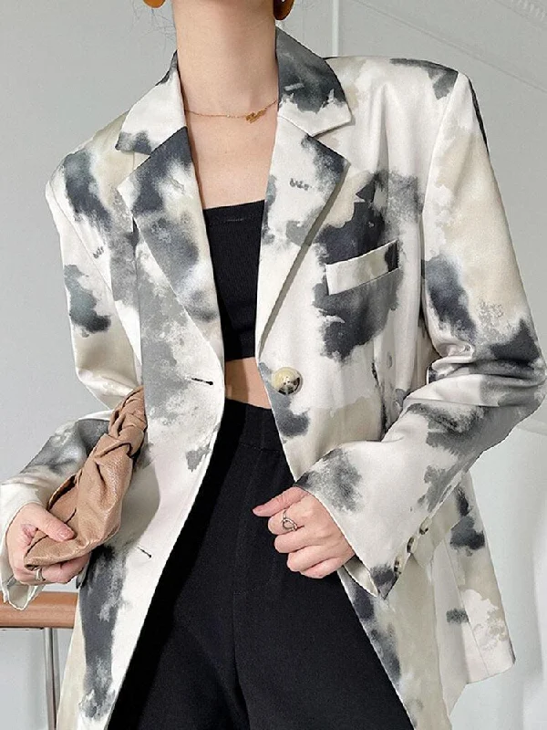 versatile trench coat for ladies -Old Money Blazer