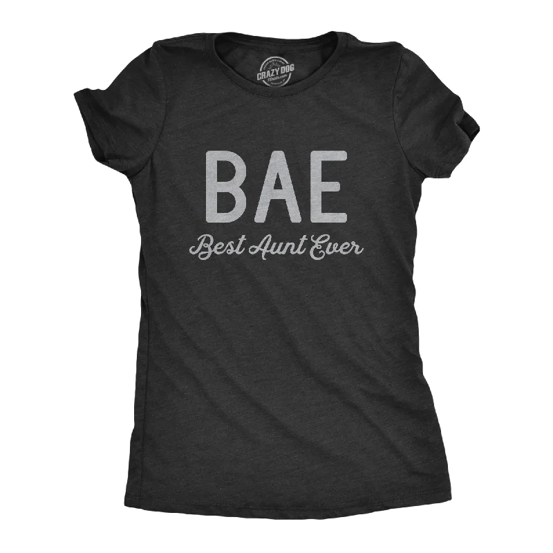 stylish surplice wrap top for women -BAE Best Aunt Ever Women's T Shirt