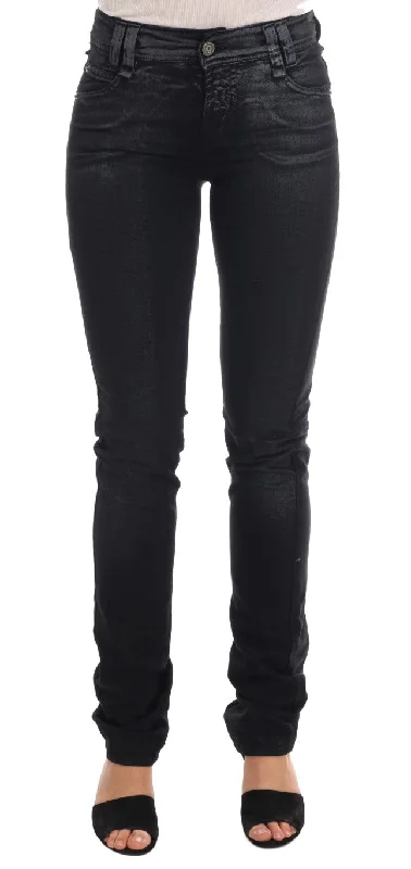 high-rise skinny ripped jeans for women -John Galliano Chic  Wash Regular Fit Women's Jeans