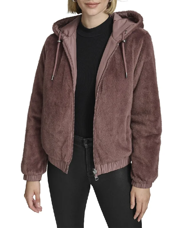 oversized women's coat -Andrew Marc Dalby Coat