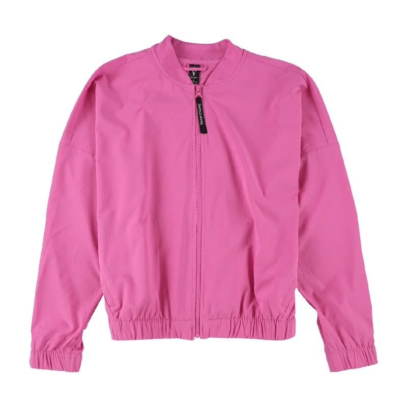 ladies' waterfall drape coat -Skechers Womens Explore Bomber Jacket