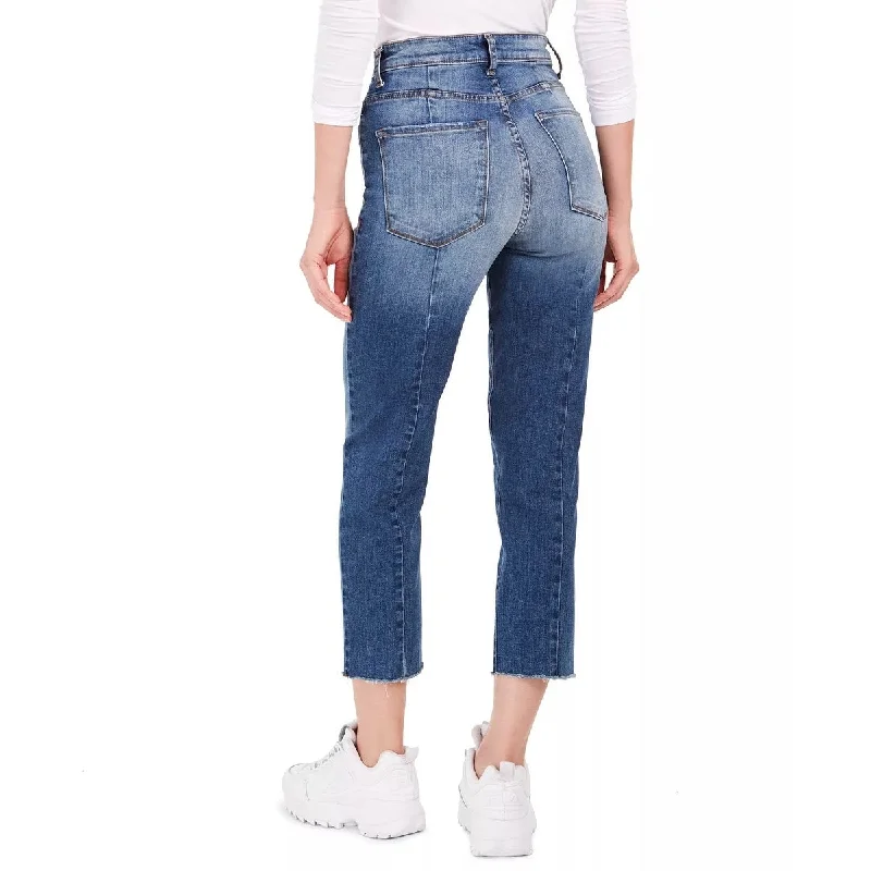 high-rise paperbag jeans for women -Sts Avery High-Rise Seam Detail Jeans Blue Size 26